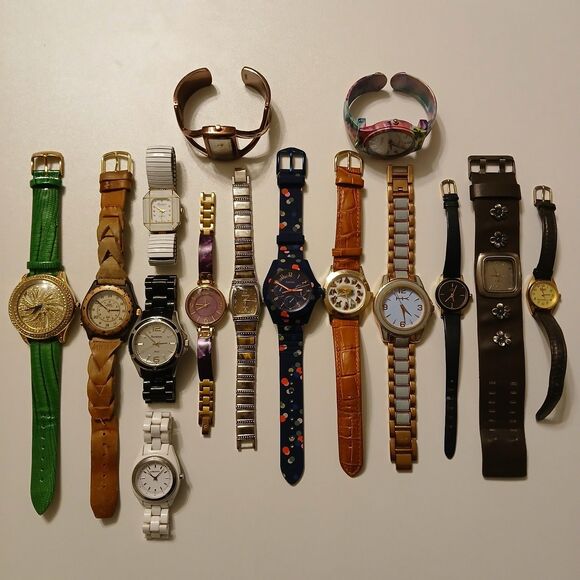 Fossil Watch Broken Parts Repair | eBay Parts/Repair Watch Lot of 15 Fossil, Timex, Armitron, Anne Klein, Strada, Decree